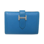 Hermes Card Case Card Holders Blue