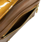 Louis Vuitton Wallet Monogram Vernis Walker Blanc Shoulder Leather — view 5