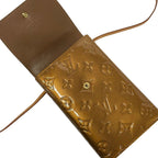 Louis Vuitton Wallet Monogram Vernis Walker Blanc Shoulder Leather — view 3