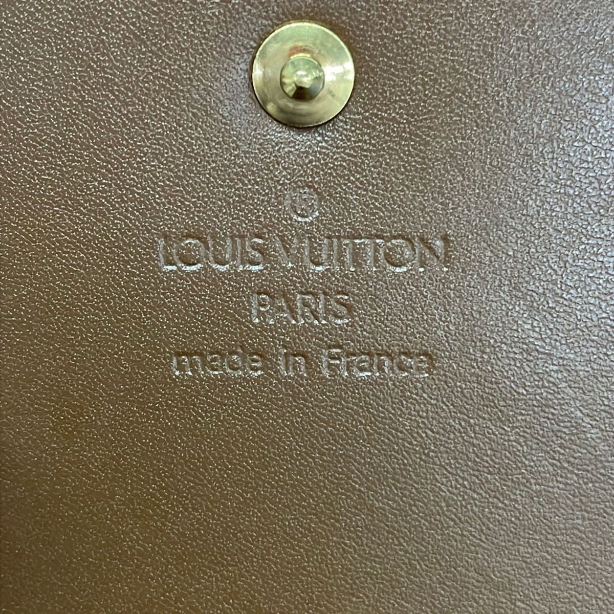 Louis Vuitton Wallet Monogram Vernis Walker Blanc Shoulder Leather — view 6