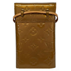 Louis Vuitton Wallet Monogram Vernis Walker Blanc Shoulder Leather — view 2
