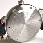Louis Vuitton Watch Tambour Monogram Brown Dial Quartz Polished — view 4