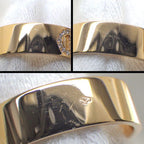 Hermes Ring D'ancre PM Points Diamond Total 18k Pink Gold — view 5