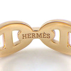 Hermes Ring Chaine D'ancre Enchainee PM 18k Pink Gold — view 3