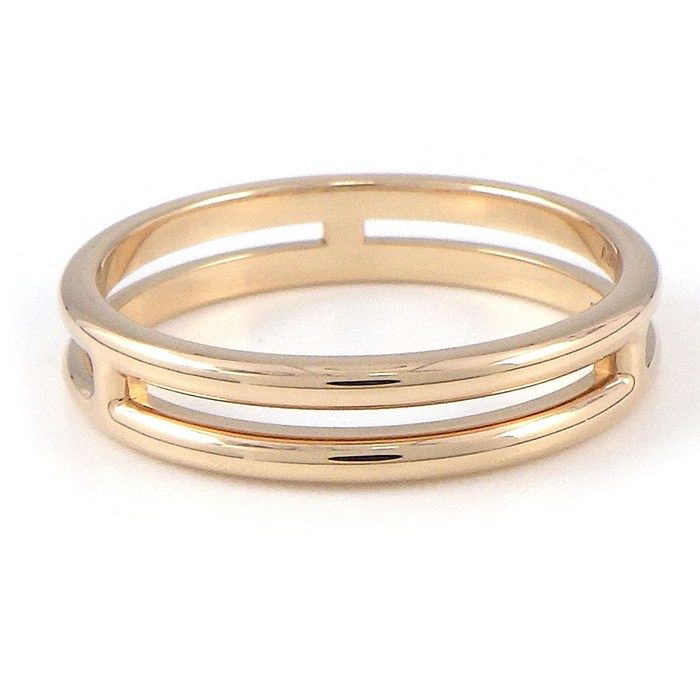 Hermes Ring Arianne Motif 18k Pink Gold — view 2