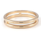 Hermes Ring Arianne Motif 18k Pink Gold — view 2