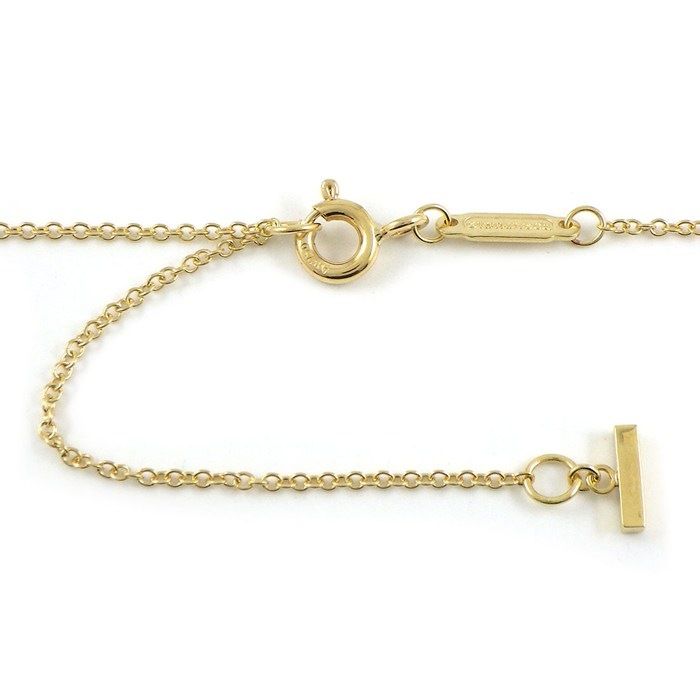 Tiffany & Co Necklace T Smile Small 18k Yellow Gold — view 3