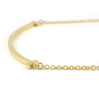 Tiffany & Co Necklace T Smile Small 18k Yellow Gold — view 2