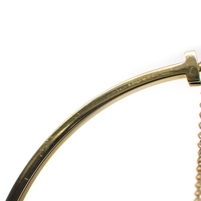 Tiffany & Co Necklace T Smile Small 18k Yellow Gold — view 6