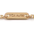Van Cleef & Arpels Necklace Sweet Alhambra Carnelian 18k Pink Gold — view 4