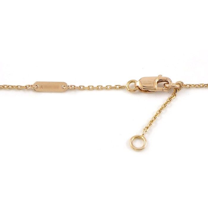 Van Cleef & Arpels Necklace Sweet Alhambra Carnelian 18k Pink Gold — view 3