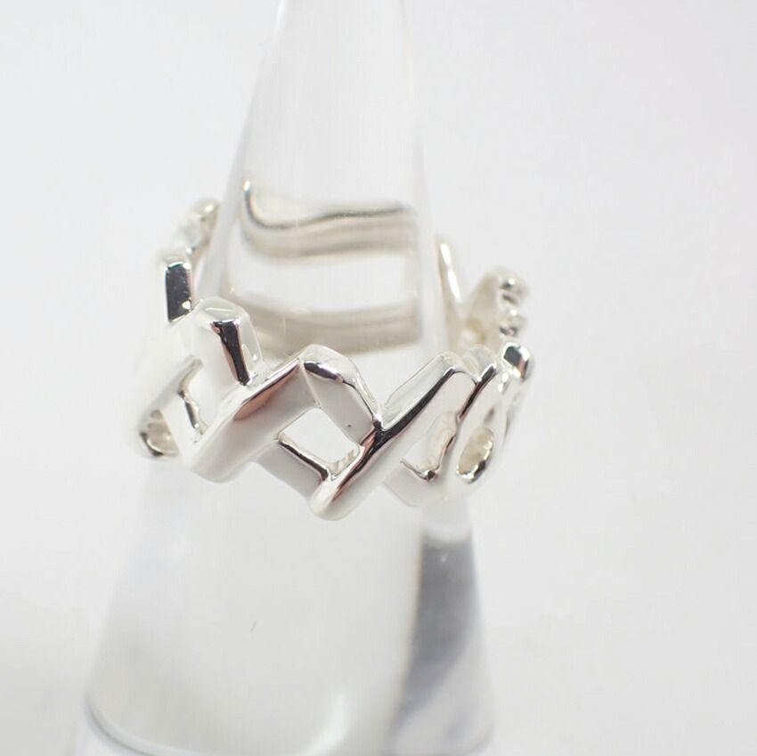 Tiffany & Co 925 Paloma Picasso Love Kiss Ring — view 3