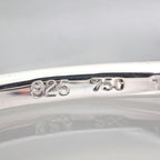 Tiffany & Co 925 750 Double Eye Ring — view 6