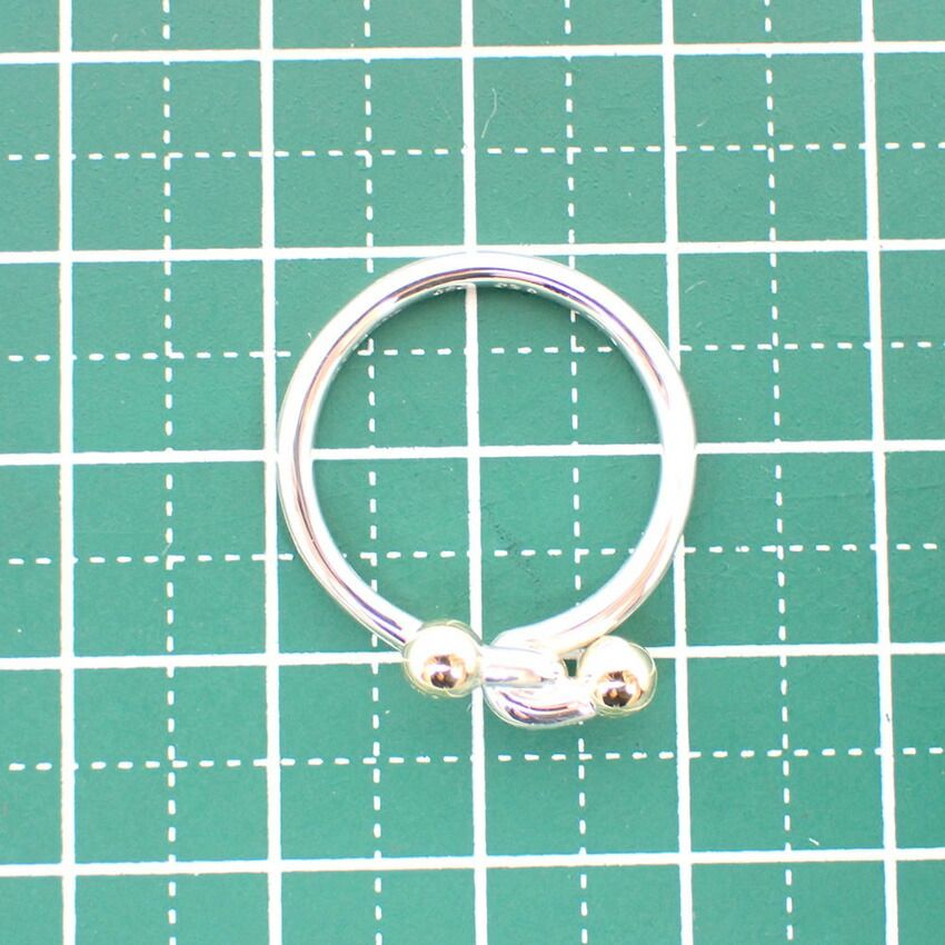Tiffany & Co 925 750 Double Eye Ring — view 9