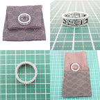 Gucci 925 Arabesque Square Ring — view 9