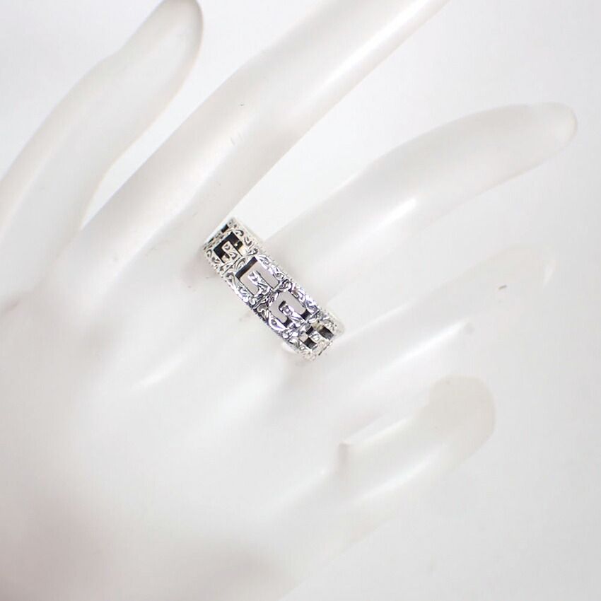 Gucci 925 Arabesque Square Ring — view 4