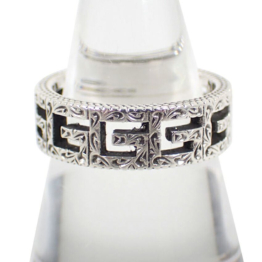 Gucci 925 Arabesque Square Ring