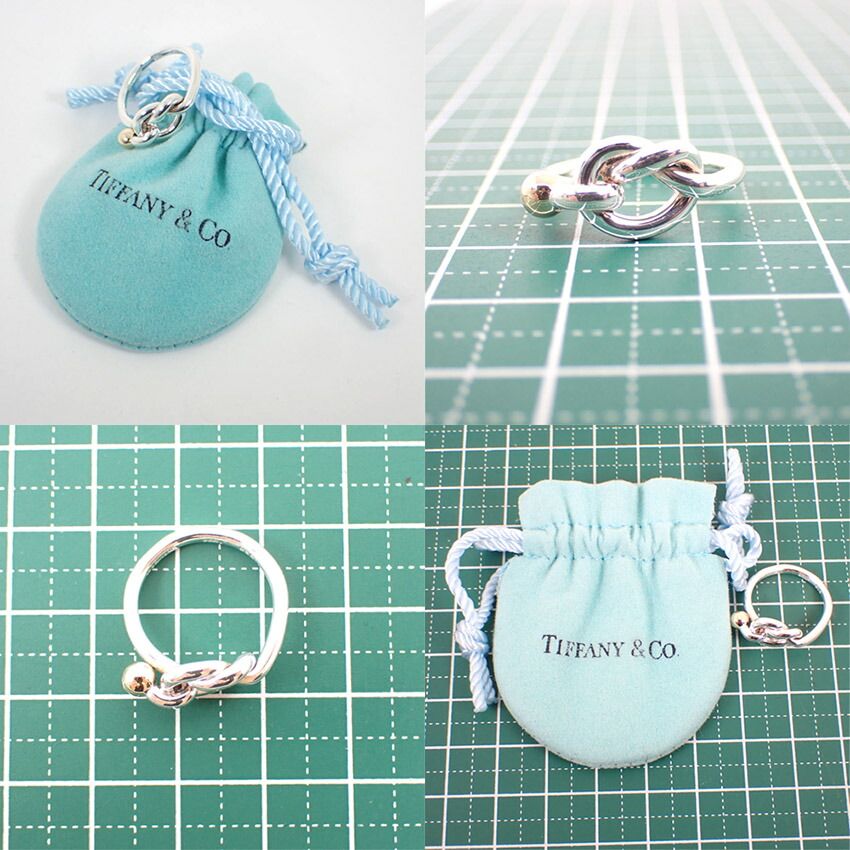 Tiffany & Co 925 750 Love Knot Ring — view 8