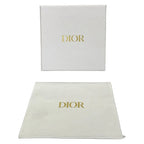Dior Card Case Lady Light Blue Quilted Leather — view 5