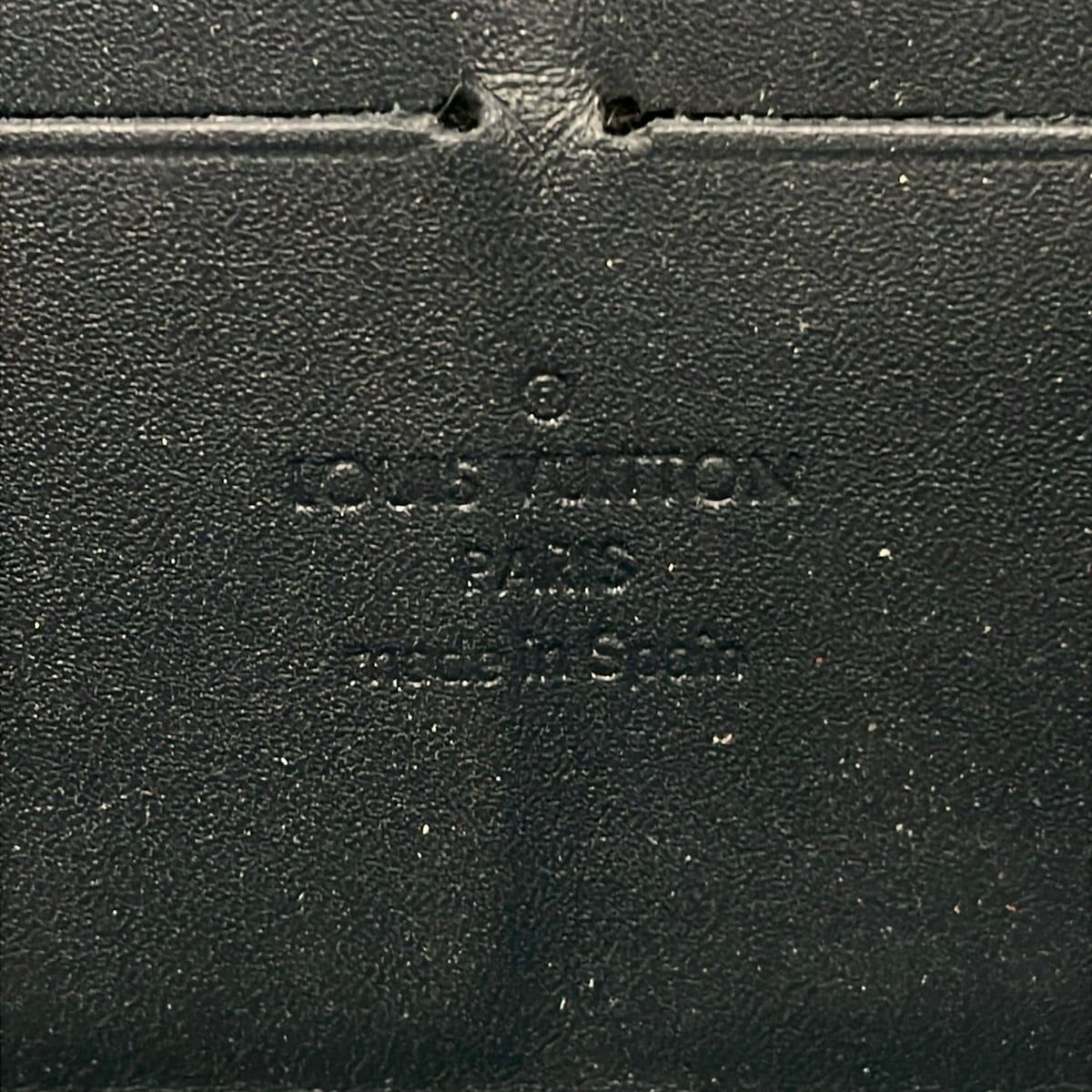 Louis Vuitton Wallet Monogram Vernis Zippy Blue Nuit Zip Around Leather — view 5