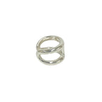 Hermes Osmose GM 925 Sterling Silver Ring — view 5