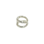 Hermes Osmose GM 925 Sterling Silver Ring — view 4