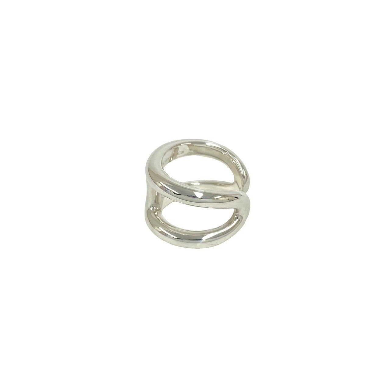 Hermes Osmose GM 925 Sterling Silver Ring — view 4