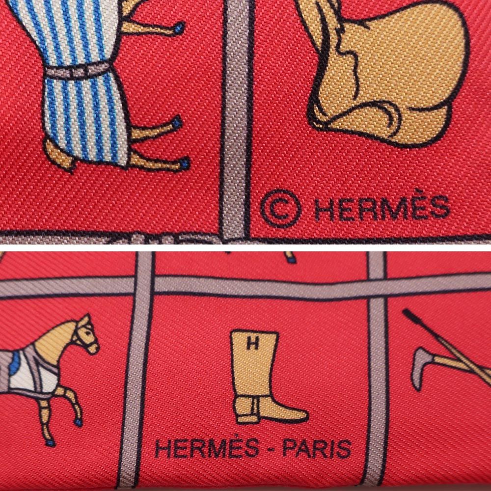 Hermes Ten Twilly Scarf Couvertures Et Tenues de Jour — view 7