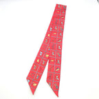 Hermes Ten Twilly Scarf Couvertures Et Tenues de Jour — view 2