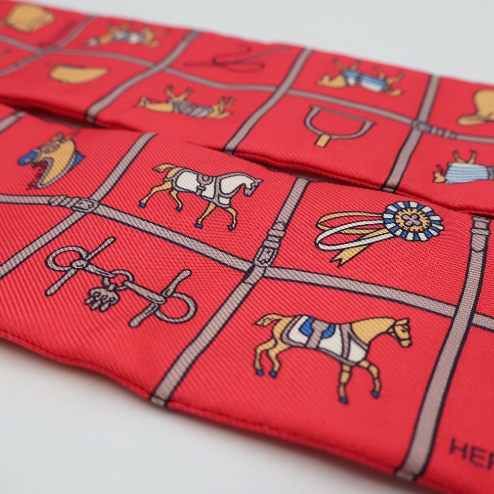 Hermes Ten Twilly Scarf Couvertures Et Tenues de Jour — view 9