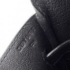 Hermes Handbag Birkin 35 Retourne Leather Black Gold — view 6