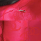 Chanel Cambon Line Bowling Bag Quilted CC Logo Shoulder Leather Black Silver — view 9