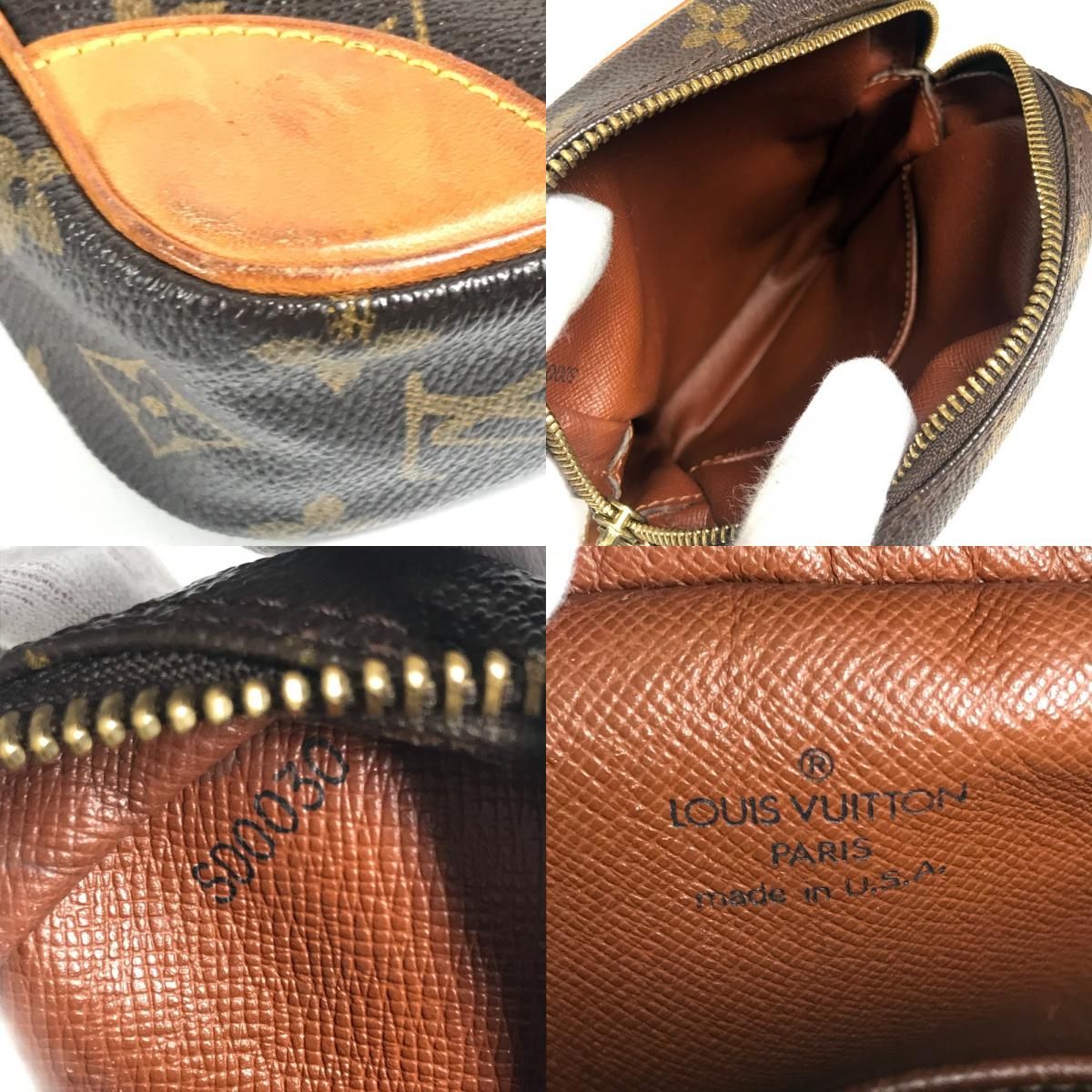 Louis Vuitton Shoulder Bag Danube Monogram Canvas Brown — view 7