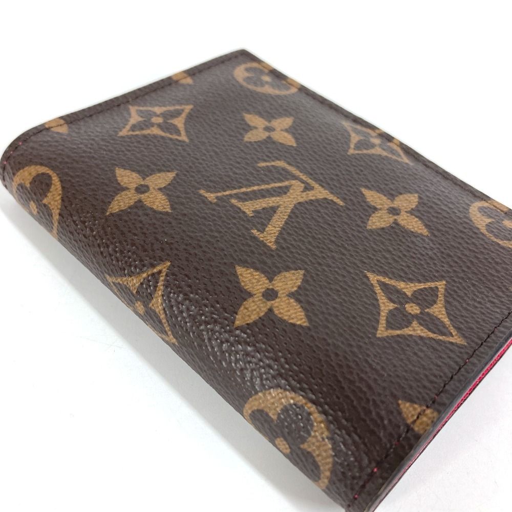 Louis Vuitton Bifold Wallet Portefeuille Lisa Monogram Canvas Grenad Brown — view 4