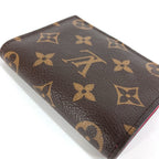 Louis Vuitton Bifold Wallet Portefeuille Lisa Monogram Canvas Grenad Brown — view 4