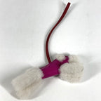 Hermes Bag Charm Buddy Bag Agneau Milo Pink — view 2