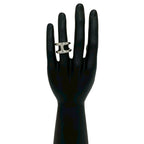 Hermes Osmose GM 925 Sterling Silver Ring — view 2