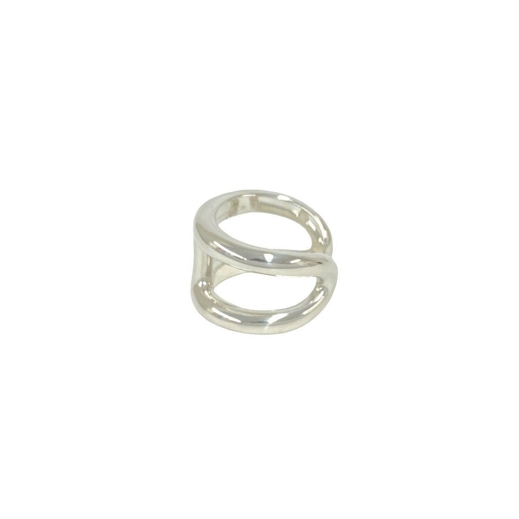 Hermes Osmose GM 925 Sterling Silver Ring — view 4