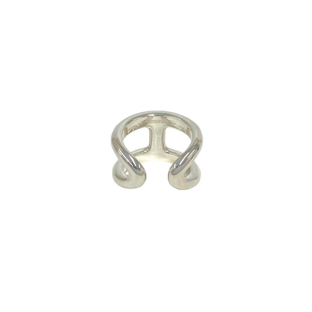Hermes Osmose GM 925 Sterling Silver Ring — view 6