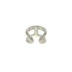 Hermes Osmose GM 925 Sterling Silver Ring — view 6