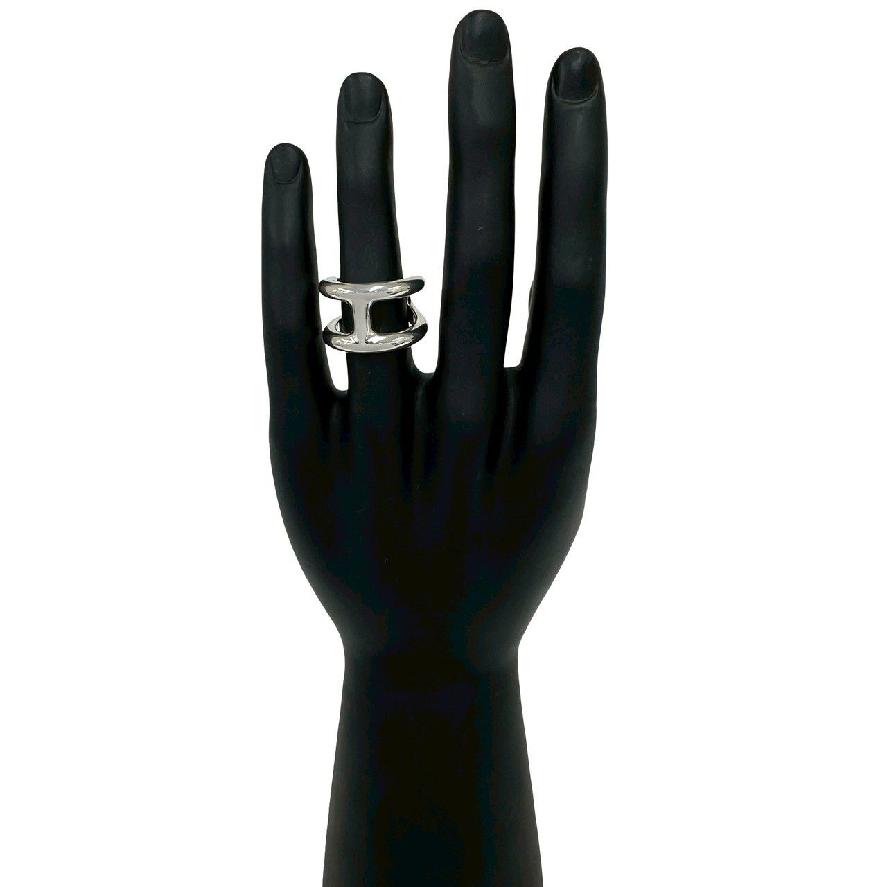 Hermes Osmose GM Ring 925 Sterling Silver — view 2