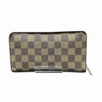 Louis Vuitton Damier Ebene Porte Monet Wallet Canvas — view 2