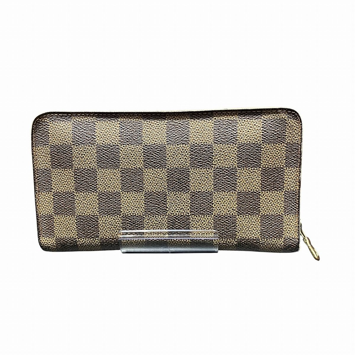 Louis Vuitton Damier Ebene Porte Monet Wallet Canvas — view 2