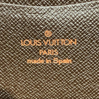 Louis Vuitton Damier Ebene Porte Monet Wallet Canvas — view 4