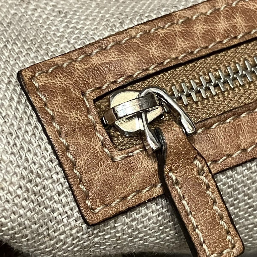 Gucci Sunset Tote Paglia Hemp Linen Leather — view 8