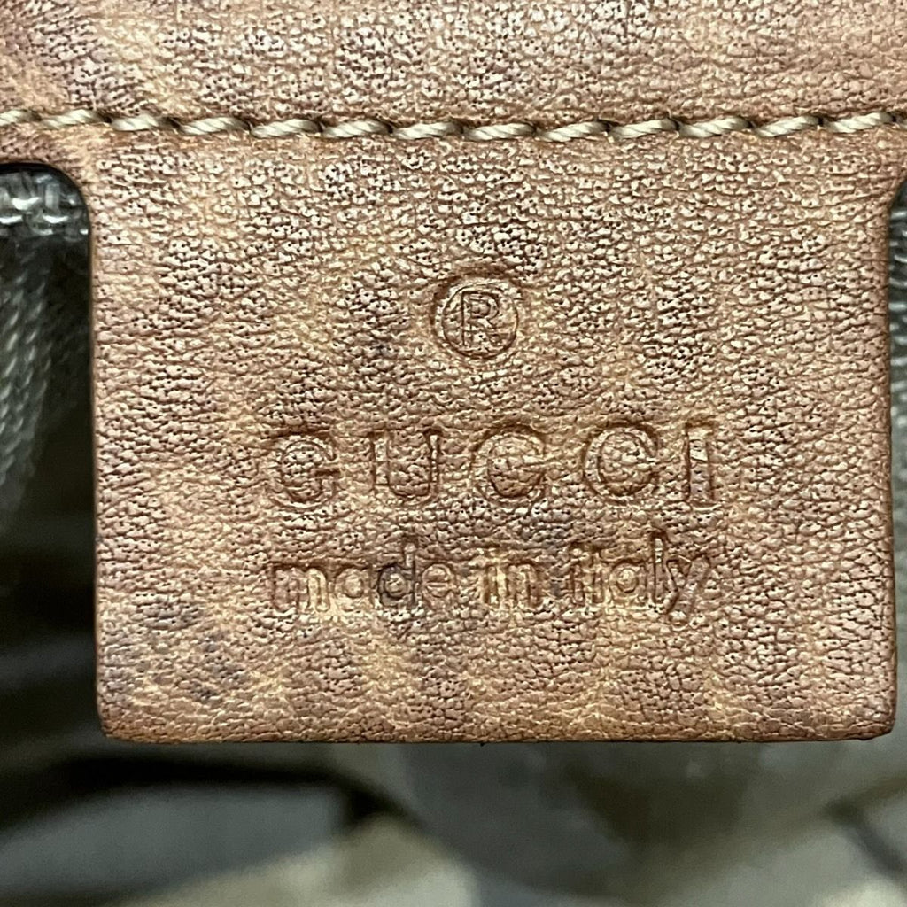 Gucci Sunset Tote Paglia Hemp Linen Leather — view 4