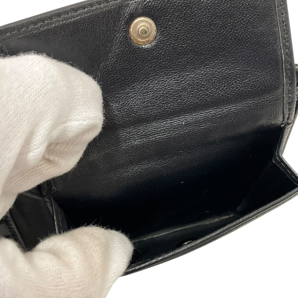 Chanel New Travel Line Bifold Wallet Leather Canvas — view 6