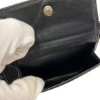 Chanel New Travel Line Bifold Wallet Leather Canvas — view 6