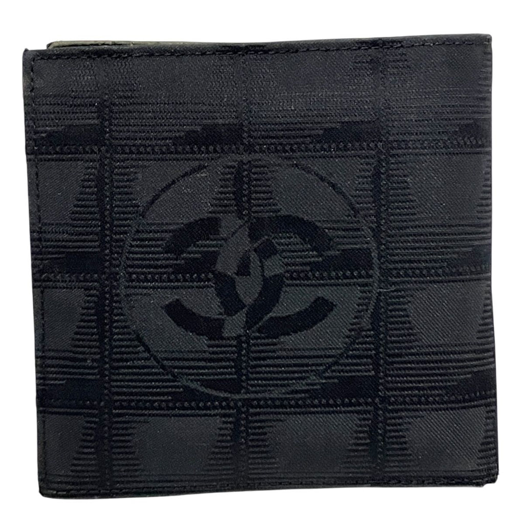Chanel New Travel Line Bifold Wallet Leather Canvas — view 2