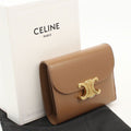 Celine Small Flap Wallet Triomphe Trifold Calf